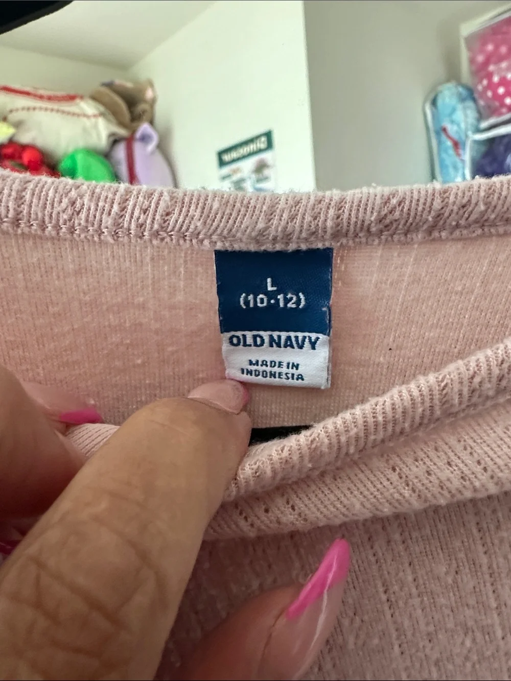 Old Navy Light Blush Crewneck Sweater